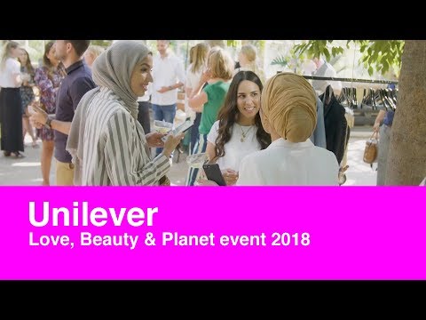 Unilever Love, Beauty & Planet event