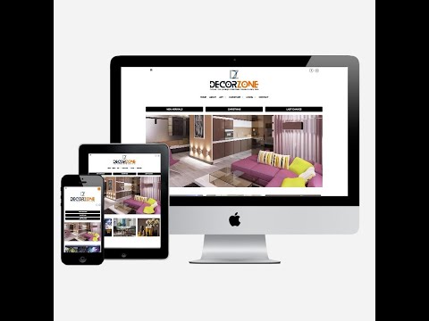 Website Design for Decor Retailer - Création de site internet