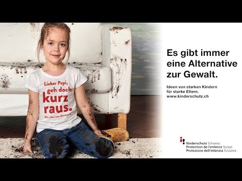 Kinderschutz Schweiz Kampagne