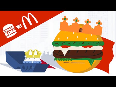 The Battle of the Kings: Burger King vs. McDonald' - Motion Design
