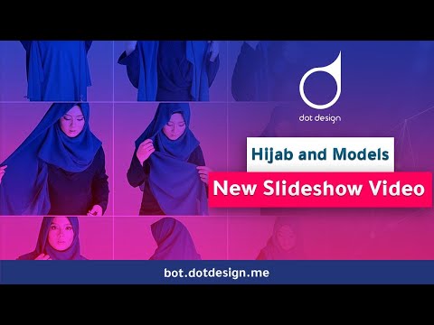 Hijab and Models: New Slideshow Video - Réseaux sociaux