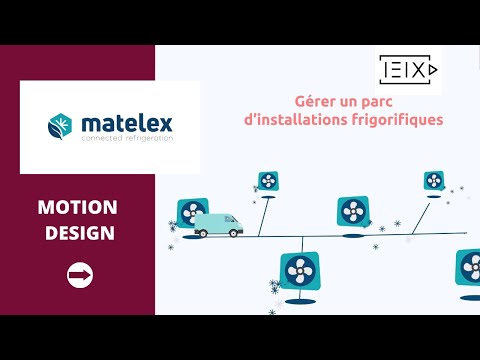 Motion Design pour Matelex