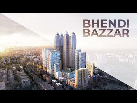 Bhendi Bazaar Architectural 3d Animation - 3D