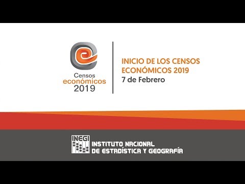 Inicio de los Censos Económicos 2019 - Evento