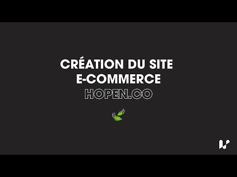 Site e-commerce Hopen - Création de site internet