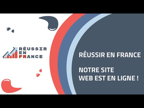 Réussir en France - Website Creation