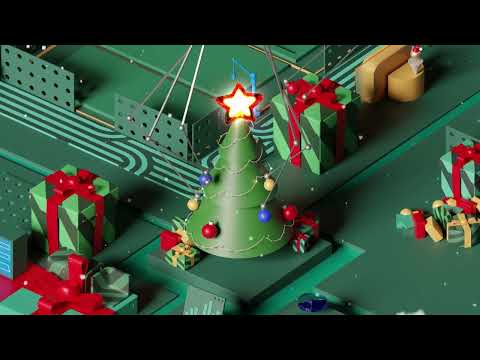 Merry And Bright Christmas - 3D