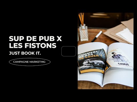 Just Book It - Sup De Pub - Création de site internet