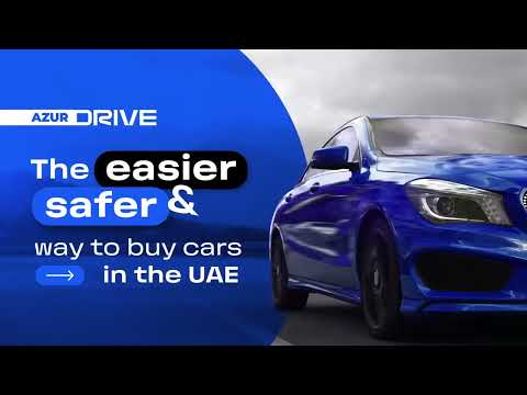 AZURDRIVE Rent car in UAE - Werbung
