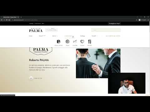 Solenne eleganza - Gruppo PALMA - Creazione di siti web