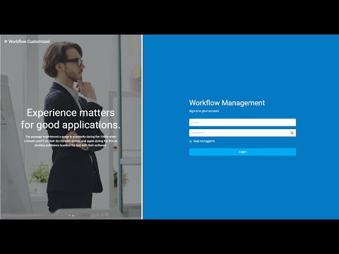 Workflow Management System Custom Web Application - Diseño Gráfico