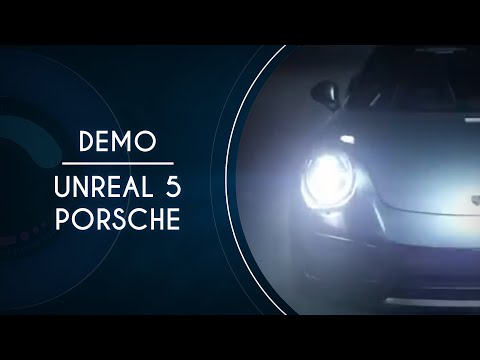Démo Unreal 5 - Porsche - 3D