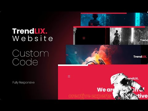 Trendlix | UX\UI  design - Website Creation