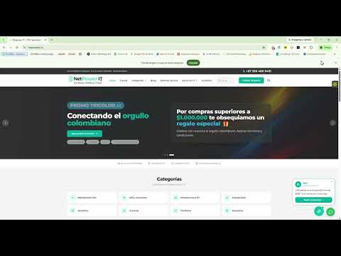 Portal Web con herramientas de IA integradas para la venta de hardware - Growth Marketing