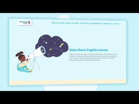 Helen Doron Germany Website - Web Application