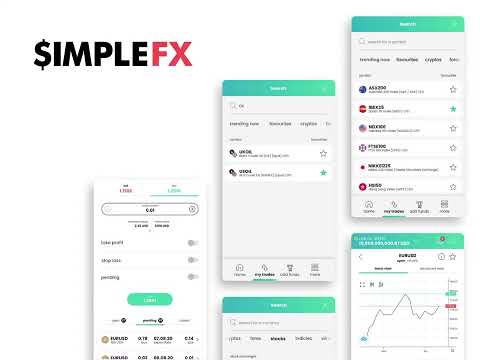 SimpleFX - app design - Applicazione Mobile