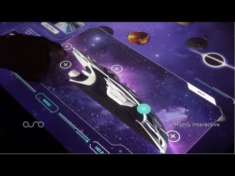 TOUCHING INFINITY / Galactic Tour touch table - Content Strategy