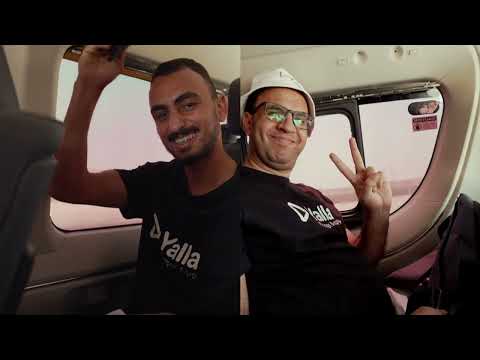 Skydiving With Yalla SupperApp - Publicité
