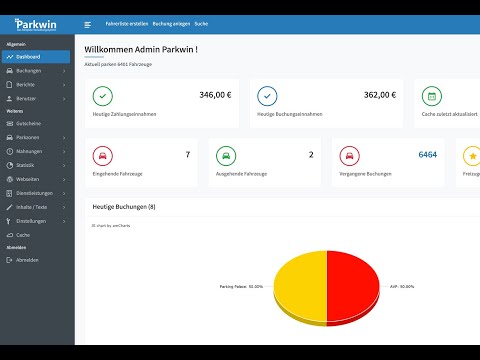 Parkplatzsoftware für Flughafenparkplätze - Mobile App