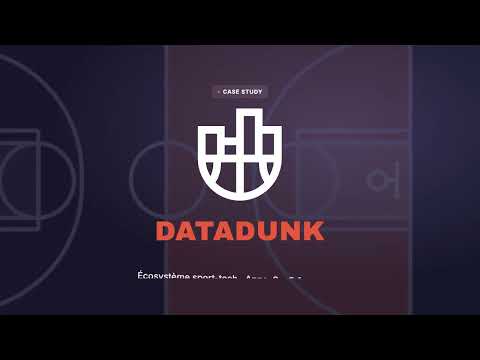 Datadunk – Plateforme d’analyse de performance sportive - Mobile App