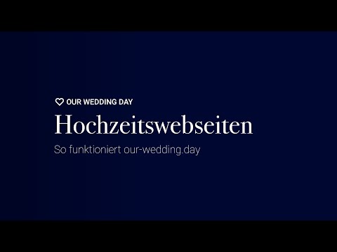 Erklärungsvideo – Our Wedding Day - Motion-Design