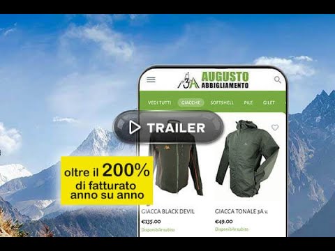 Sviluppo App E-Commerce "Augusto Abbigliamento" - Application mobile