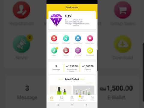 Starbiocare Membership Apps - Applicazione Mobile