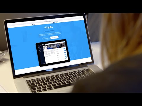 Sofia, a new level of E-learning - Webanwendung