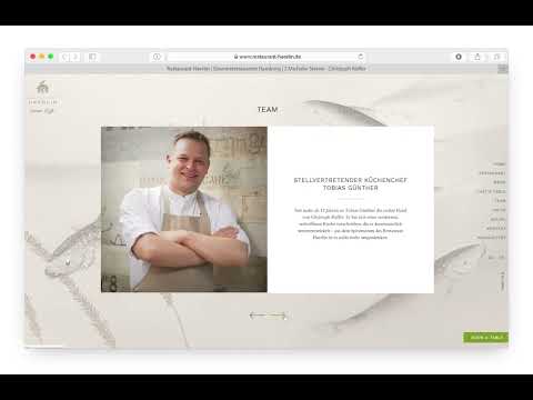Website with HQ content and sophisticated design - Webseitengestaltung