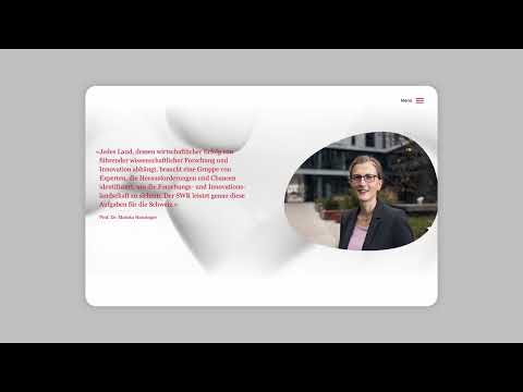SWR: Redesign & Branding für die Wissenschaftspolitik - Création de site internet