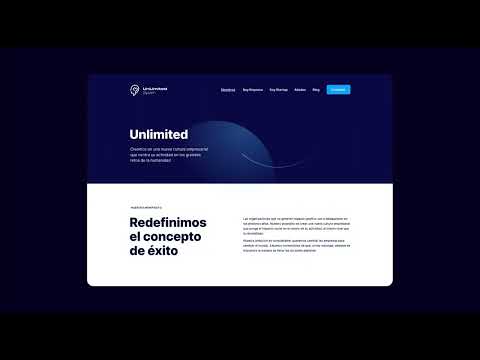 Unlimited. Consultora de impacto - Creación de Sitios Web