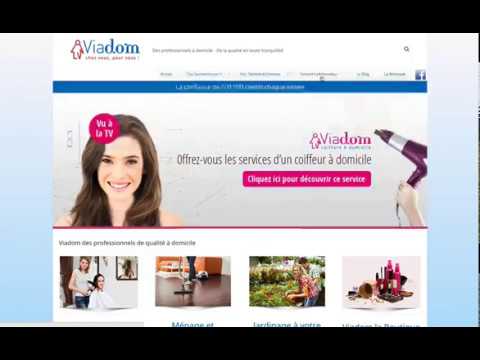 Groupe viadom - 6 sites internet - Webseitengestaltung