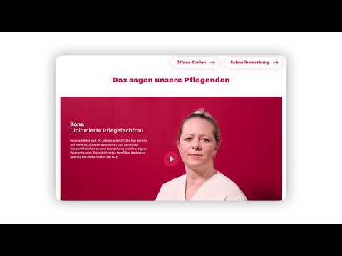 GZF Pflegejobs: Employer Branding, Campaigning & Recruiting - Design & graphisme