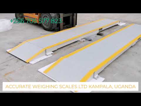 How do I weigh with mechanical steelyard platform