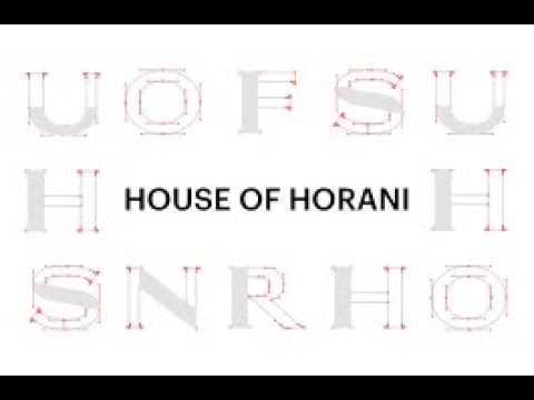 House of Horani Logo Development - Design & graphisme