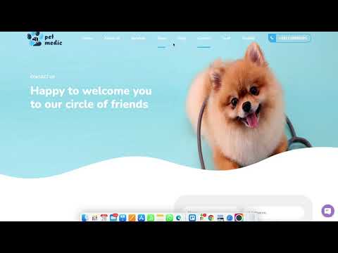 Petmedic (PET Clinic) - Website Creation