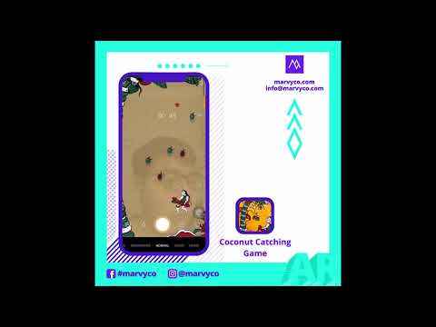 Facebook - Coconut Catching AR Mini Game - Evénementiel