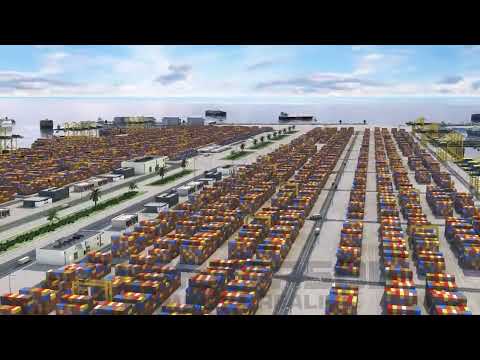 Port of Saudi Arabia - 3D