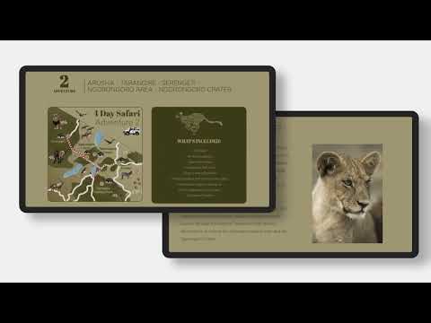 Website für Safarianbieter: Ecotone Safaris - Creazione di siti web