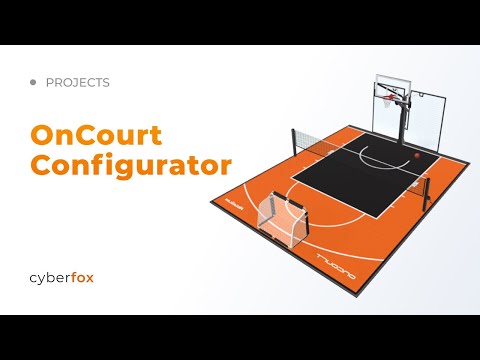 3D configurator of  a sports equipment ”OnCourt” - Web Application