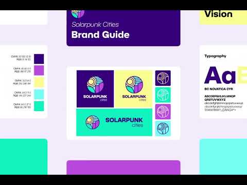 Solarpunk Cities - Branding and Webdesign - Création de site internet