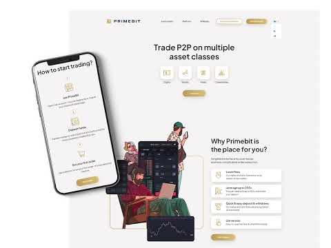 PrimeBit - Straightforward P2P trading - Ergonomia (UX/UI)