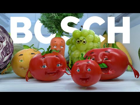 3D Animation for Bosch VitaFresh Refrigerators - 3D