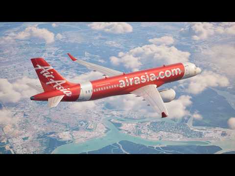Air Asia x Airbus - Vidéo - 3D