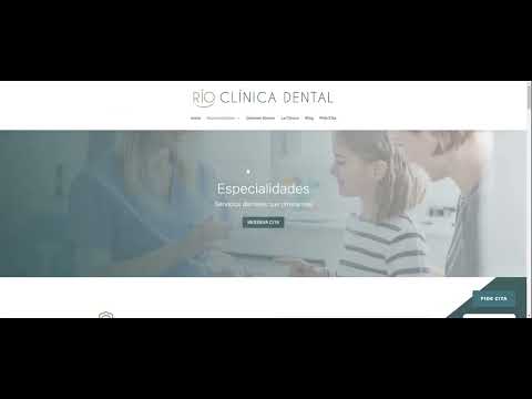 Diseño Web Río clínica dental - Creación de Sitios Web