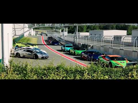 Am Bilster Berg mit Lamborghini Hamburg - Marketing