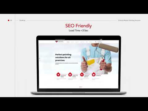 Web Development Services for Painter - SEO