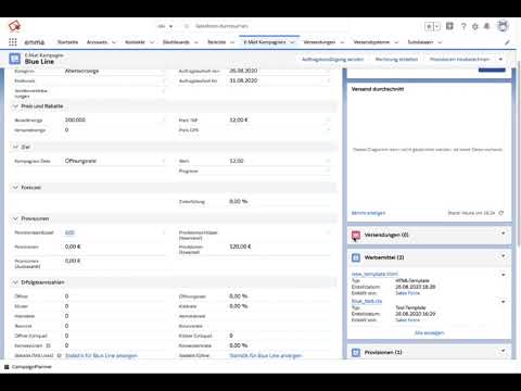 E-Mail Marketing Manager für Salesforce - Desarrollo de Software