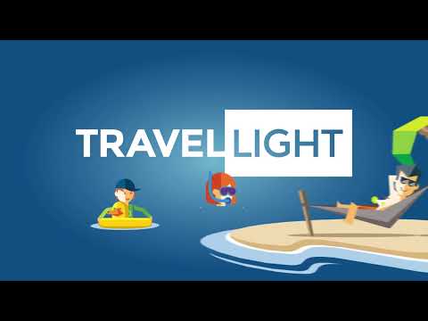 Travellight uitleg animatie - Motion-Design