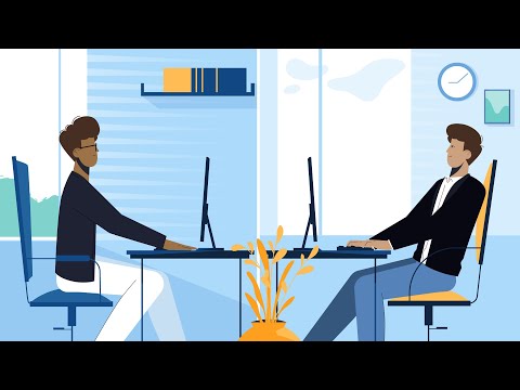 Marin Service Platform 2D animated video - Grafikdesign
